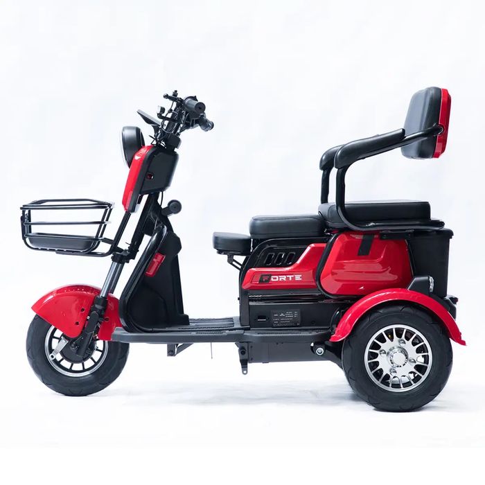 Хит продажу‼️‼️Трицикл аккумуляторный Forte Family-P600, Красный