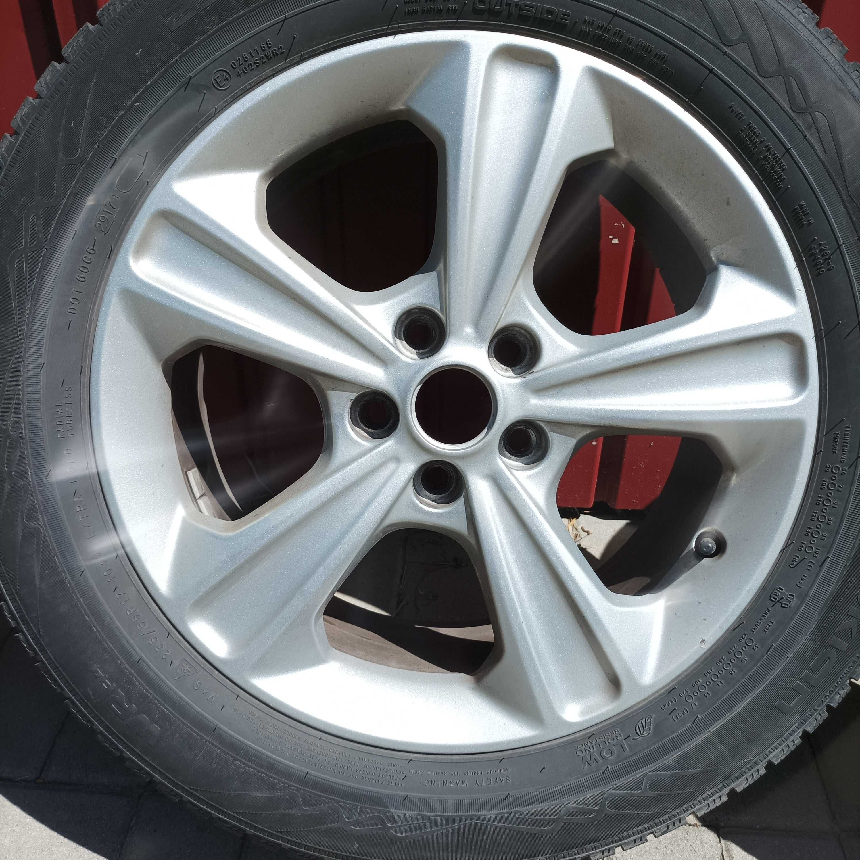 Alufelgi 17" do Ford Kuga II
