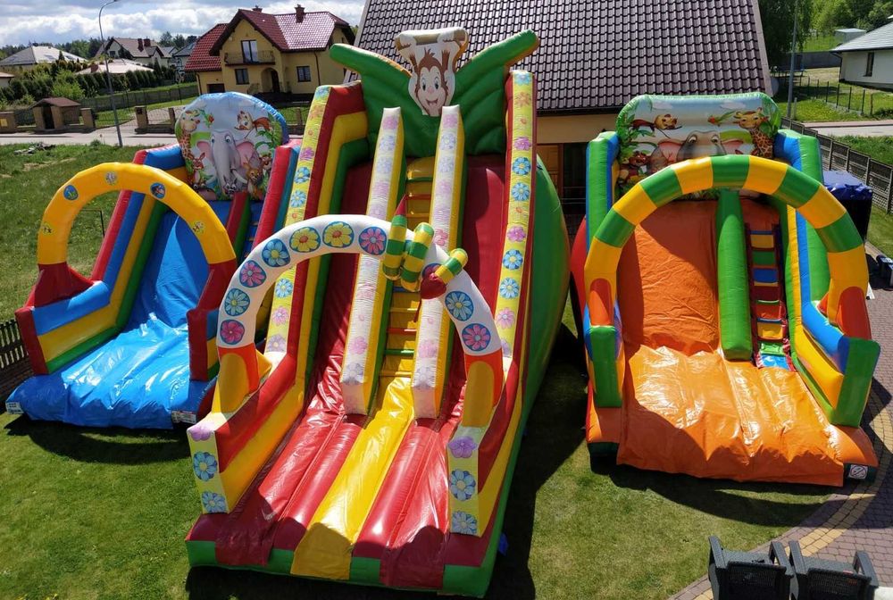 600zł/dzień. Zamek zjeżdżalnia dmuchana dmuchaniec dmuchańce