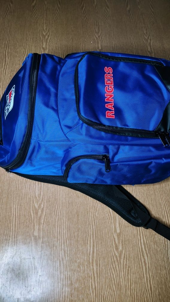 Рюкзак фирменный брендовый NHL New York Rangers