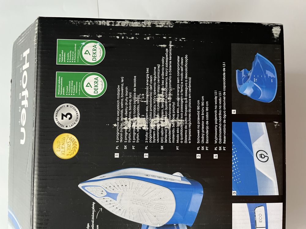 Hoffen Expert żelazko z generatorem pary 2600W