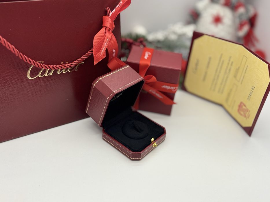 Упаковка под кольцо Картье Cartier люкс.Новая