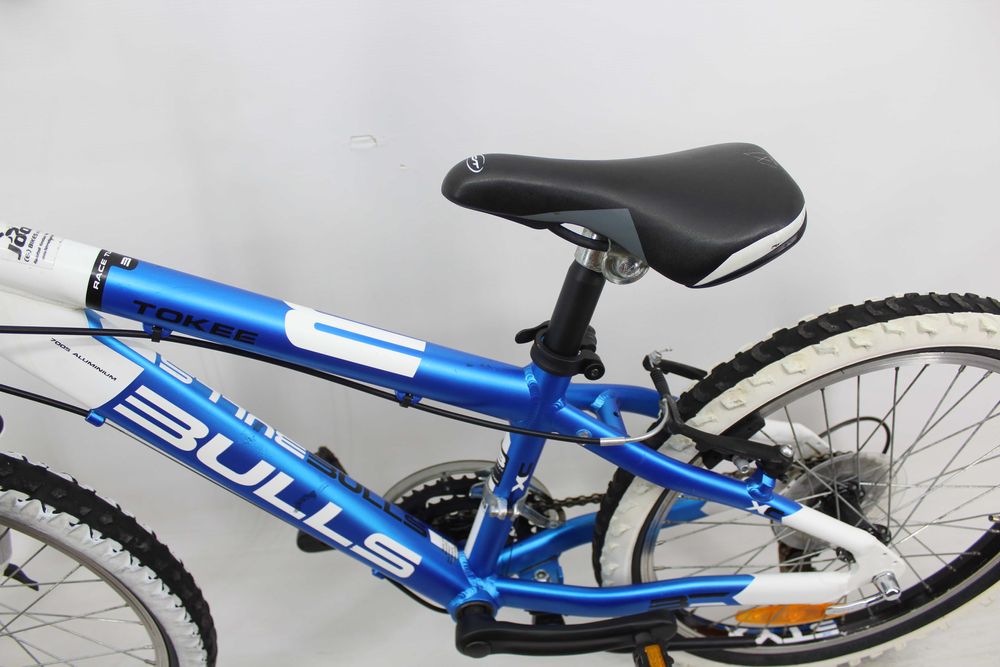 Piękny ALU Rower Dziecięcy "BULLS" Koła 20" 18 biegów