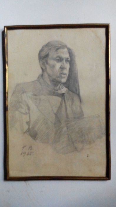 1Портрет 1935г. Художник Георгий Верейский (1886-1962гг.).