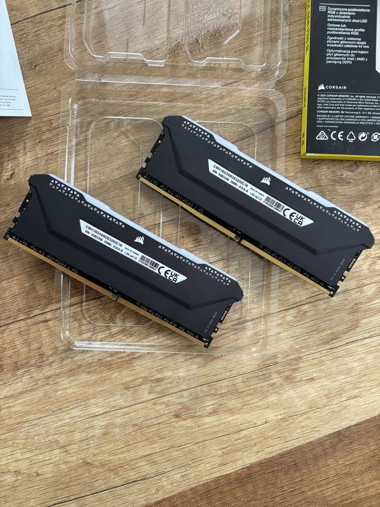 Ram Corsair Vengeance Rgb Pro Sl - ddr4, 3200MHz, 2x8