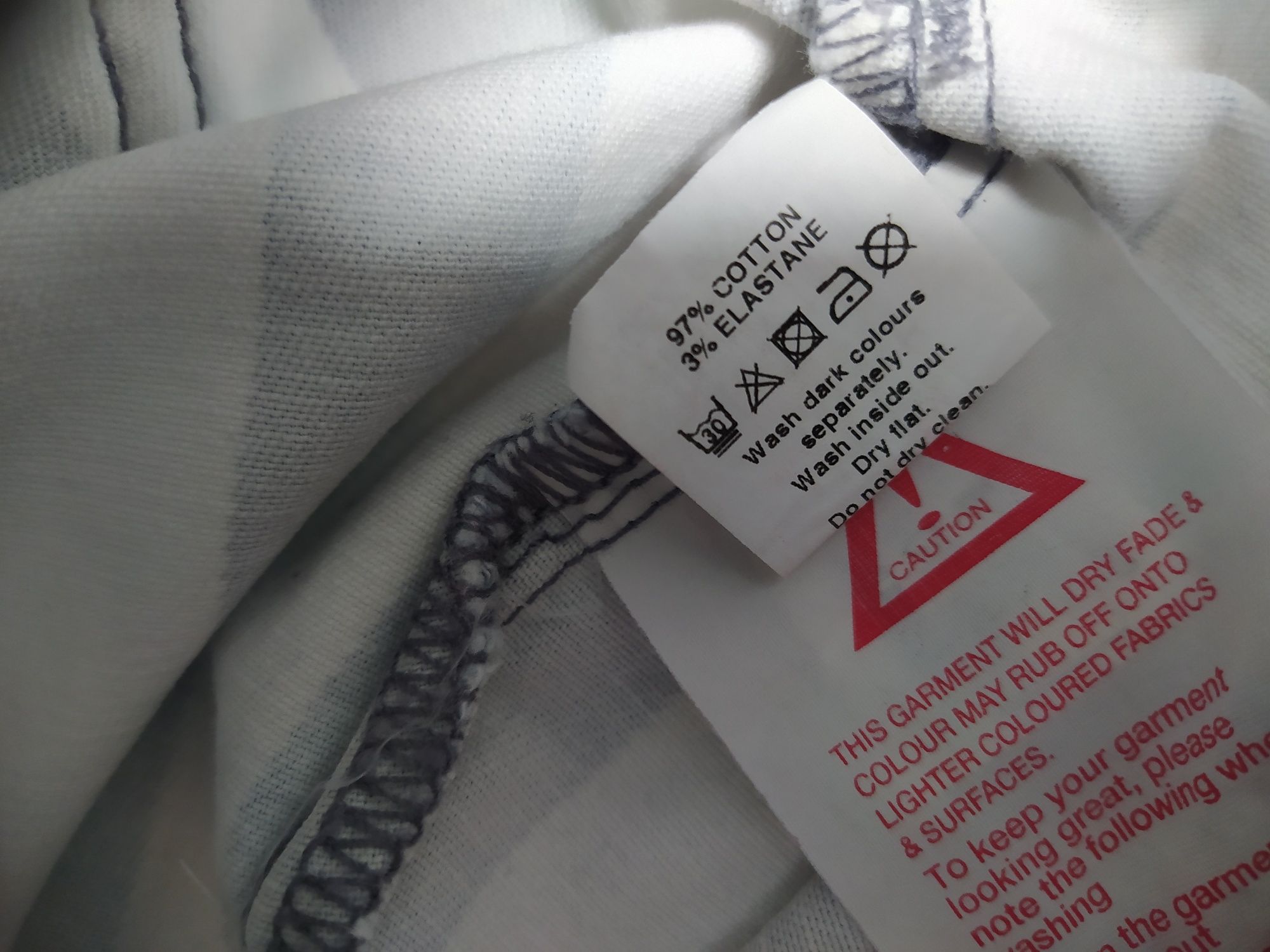 River Island spodnie w pasy roz. 34R