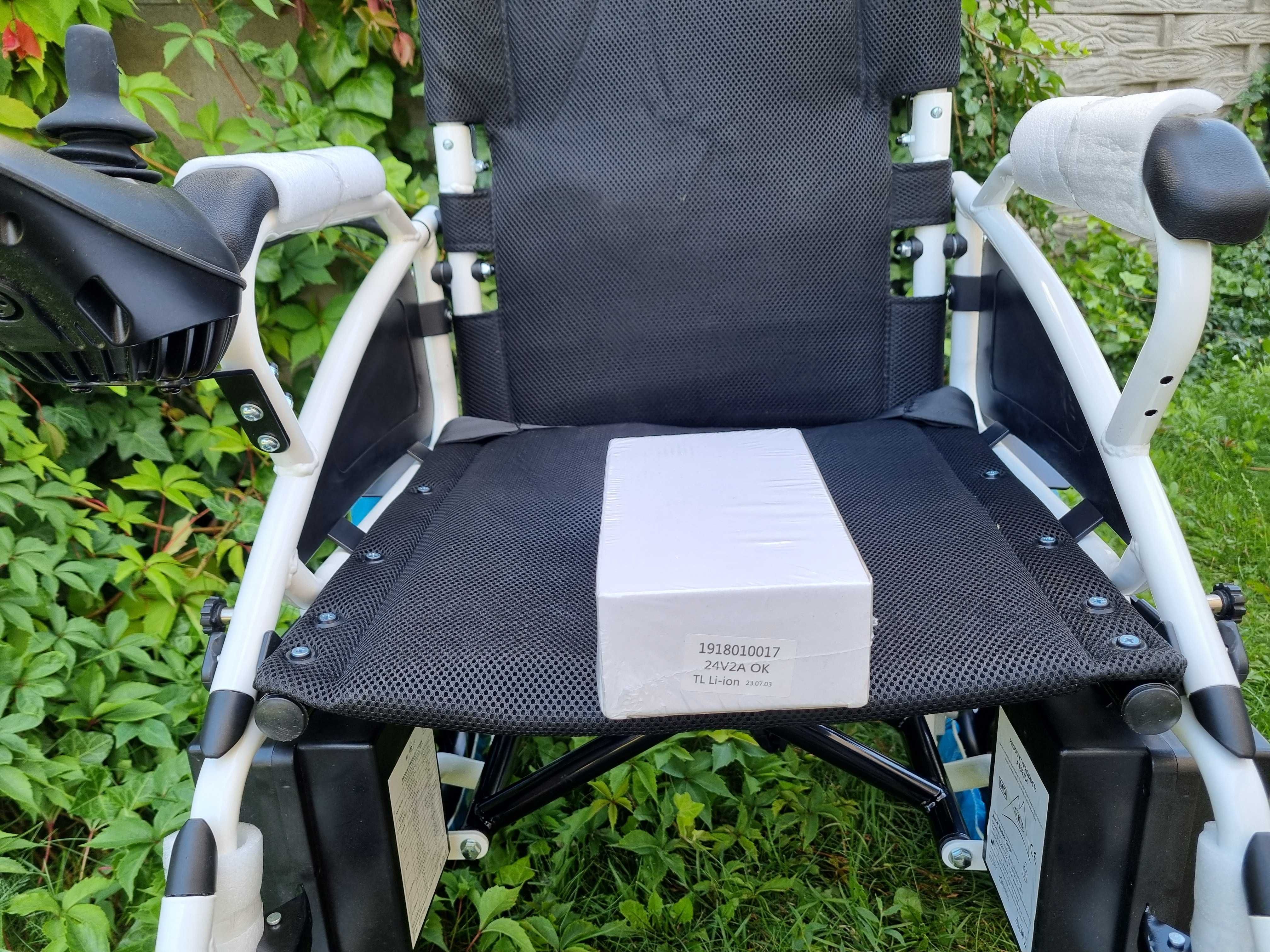 Wózek inwalidzki elektr.składany.AT52304 Antar Radom Nowy