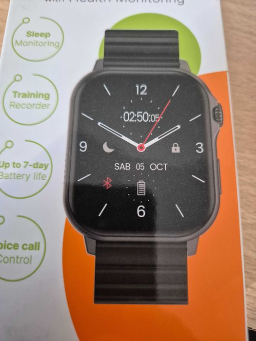 Smartwatch iservice com monitoramento de saúde, novo