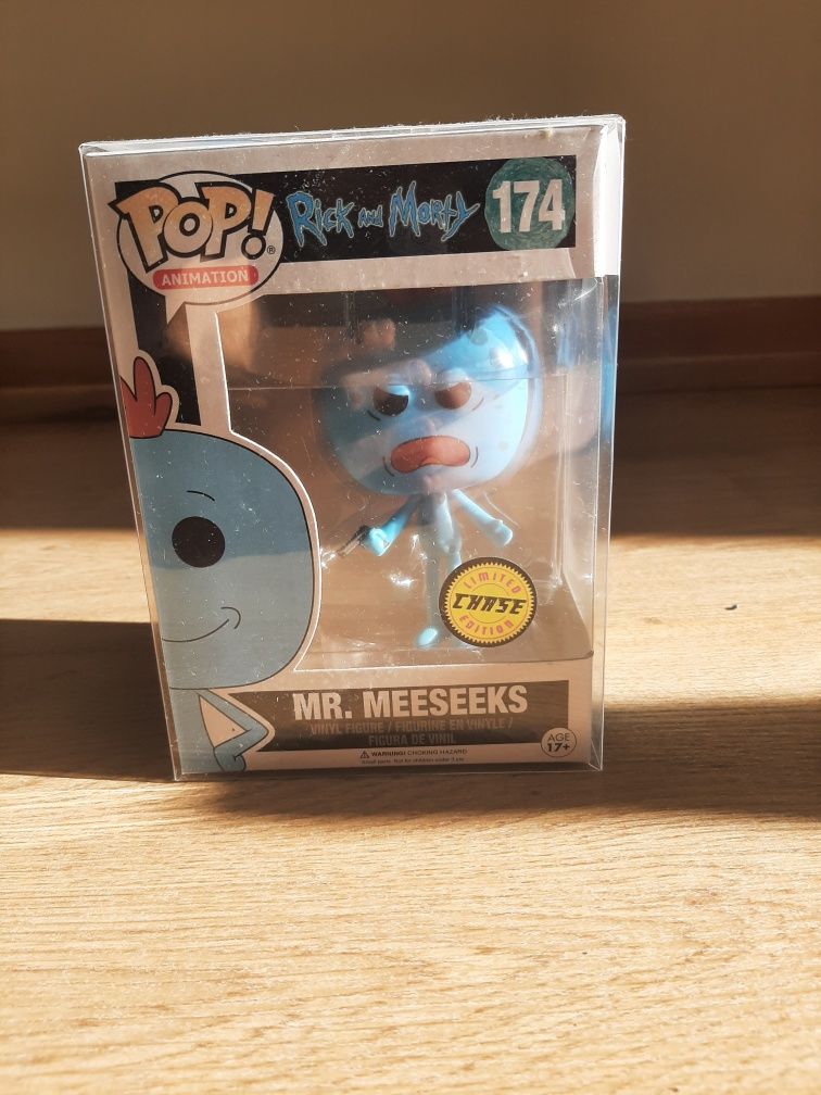 Pop Figure Mr.Meeseeks Limited Chase Edition (NUNCA ABERTO)