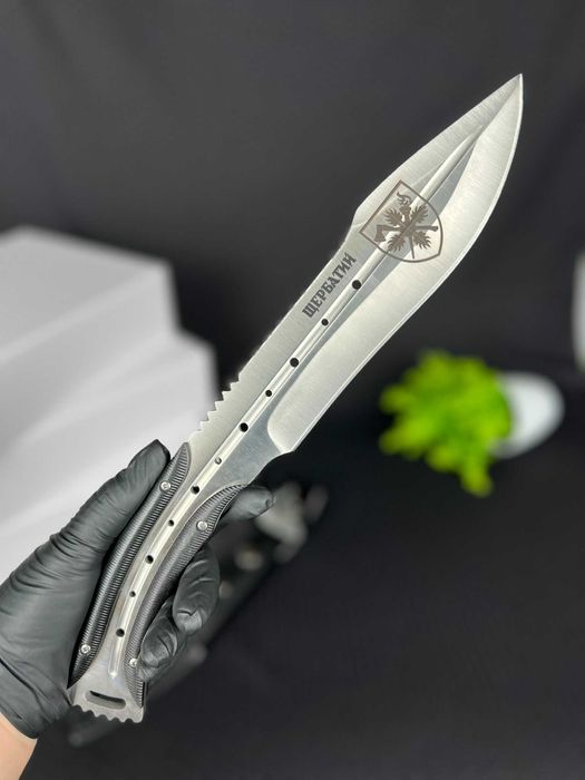 Тактичний ніж, Цільнометалевий ніж 33 см. Нож тактический