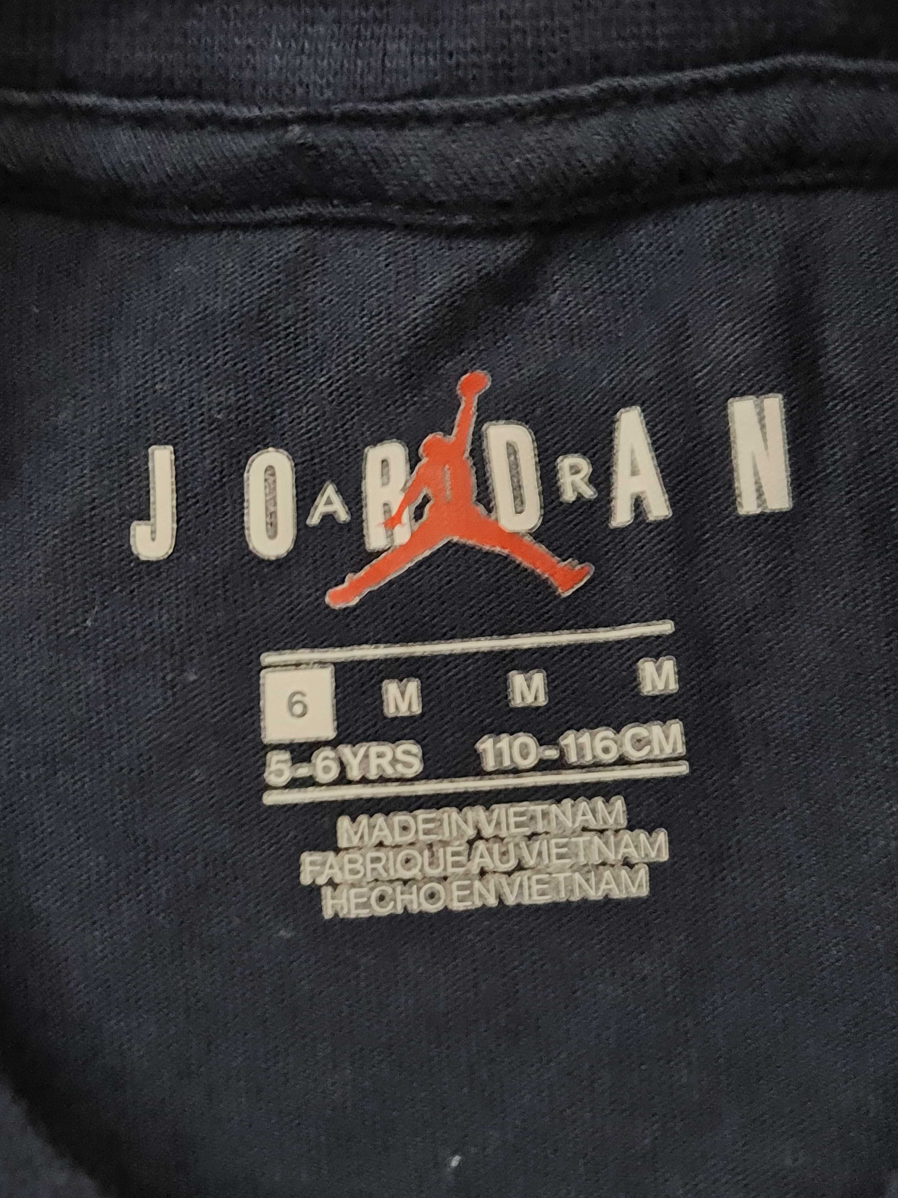 Koszulka T-shirt Nike Air Jordan Rozmiar 110 - 116 na Wiek 5 a 6 Lat