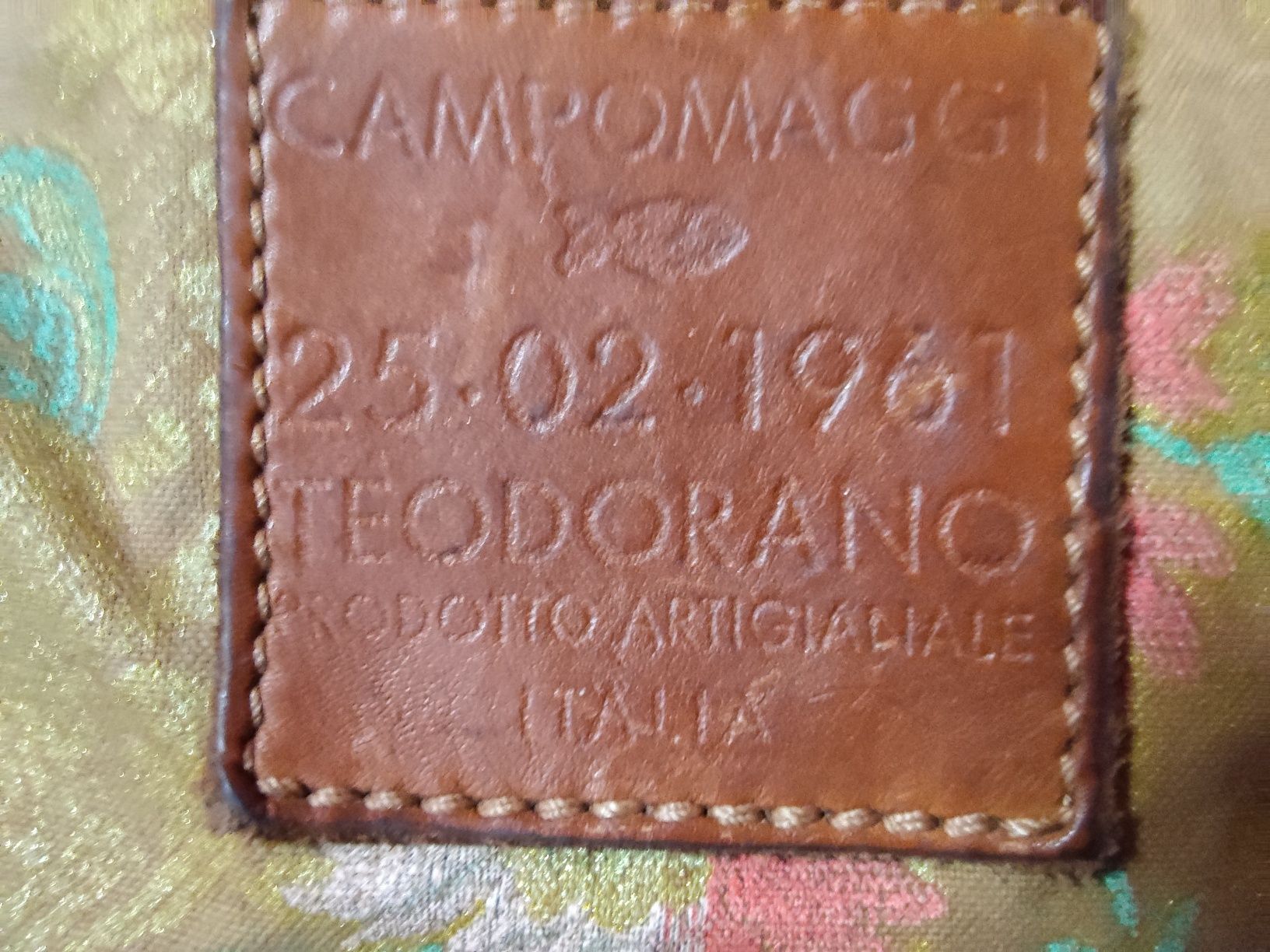 Вінтажна сумка, Італія,натуральна шкіра.CAMPOMAGGI TEODORANO.