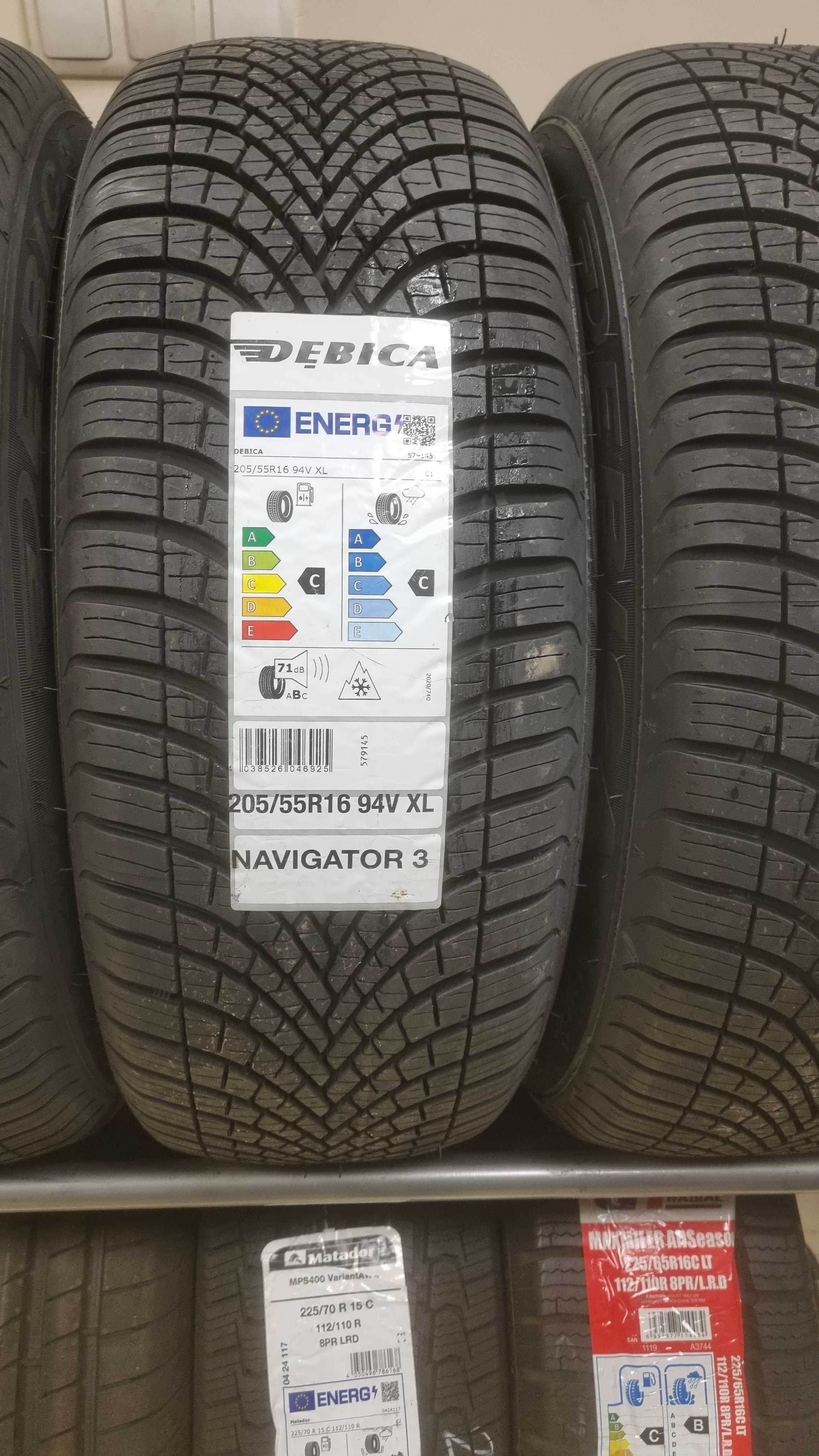 4 Opony całoroczne nowe 205/55r16 Dębica Navigator3 Warszawa