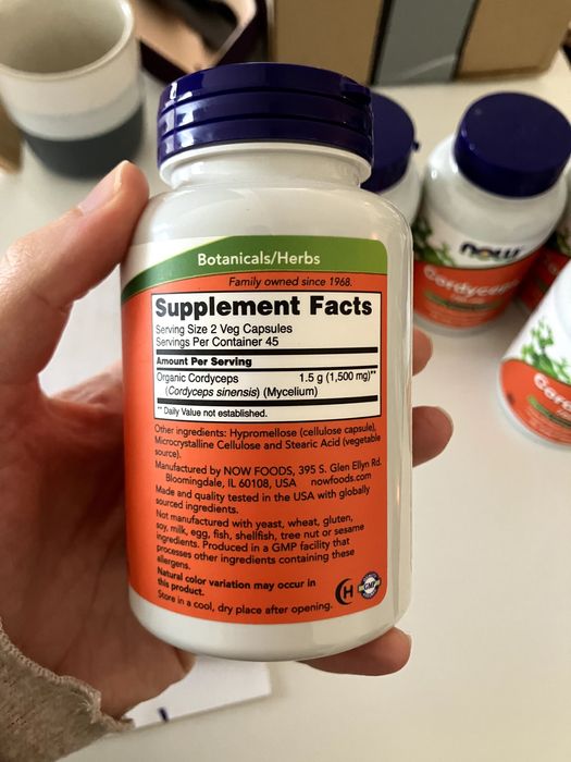 Suplemento Cordyceps (Conjunto ou individualmente)