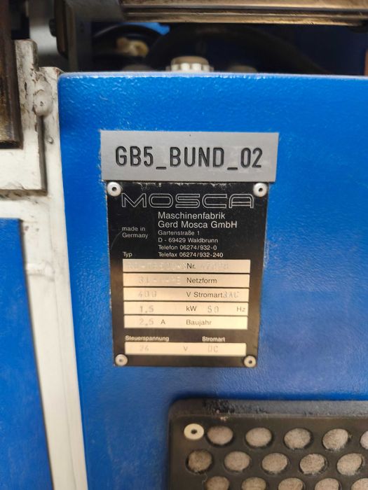 Producent:

Paskarka bandownica wiązarka Mosca RO-TR500-3