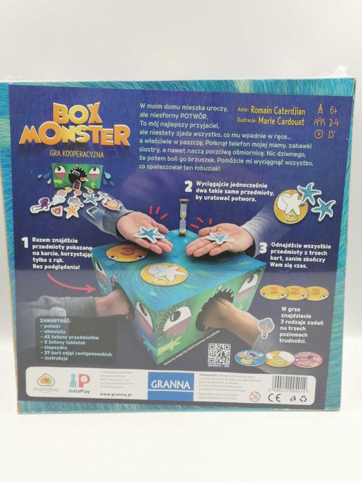 Na Lewara Gra planszowa Box Monster