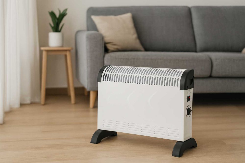 Nowy Grzejnik Elektryczny Przenośny 2000W Farelka Energooszczędny
