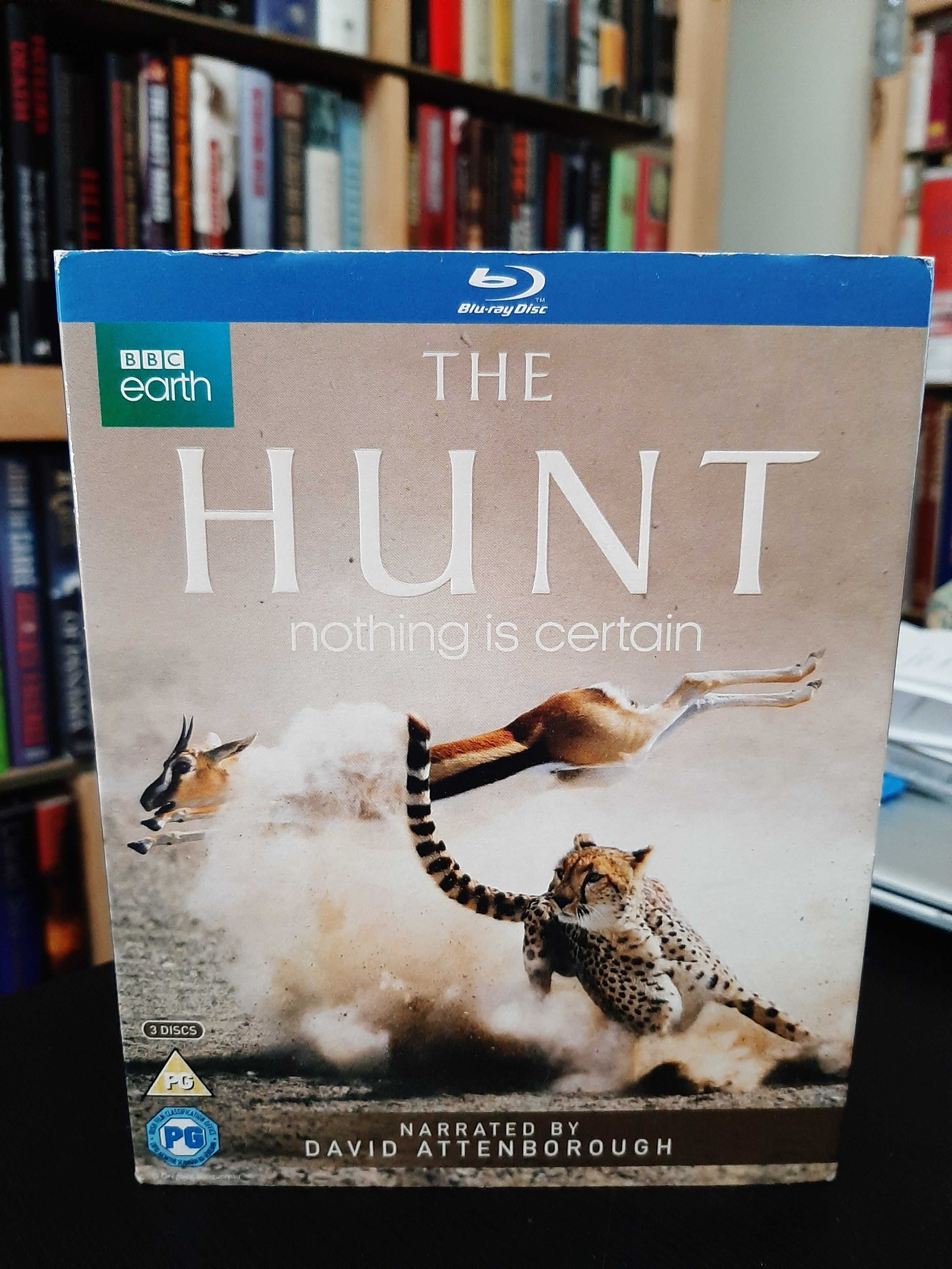 The Hunt: narrado por David Attenborough - BBC - 3 Discos Blu Ray