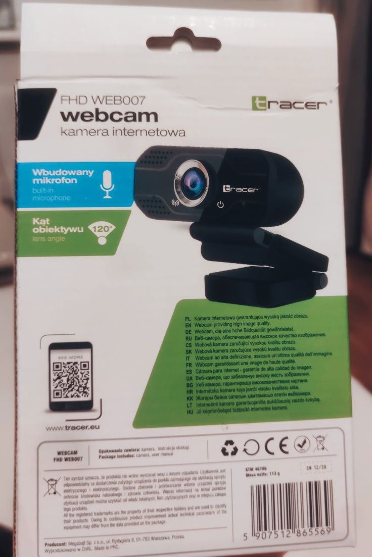 Web kamera Tracer