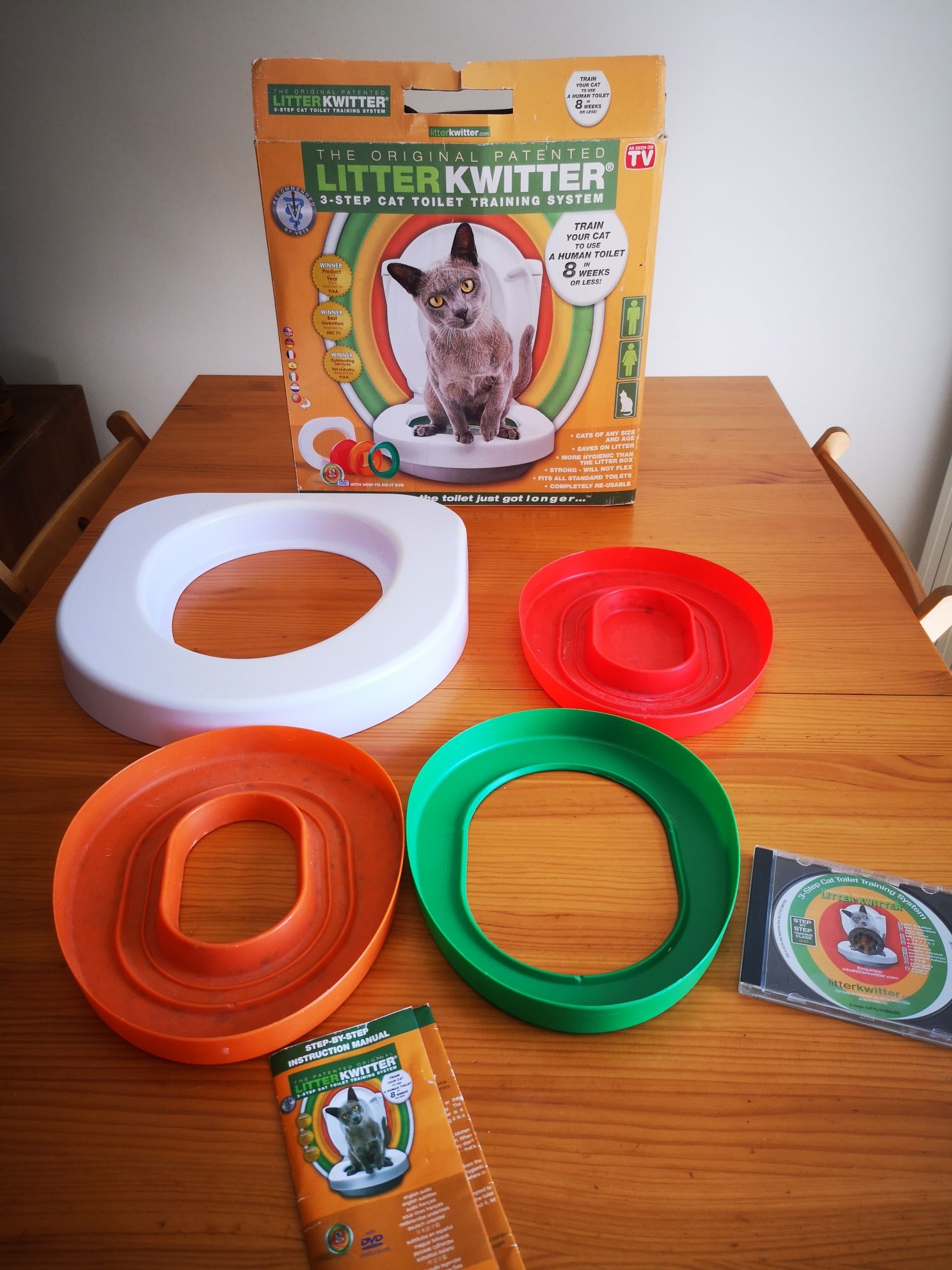 Litter Kwitter Adaptador sanitário para gatos