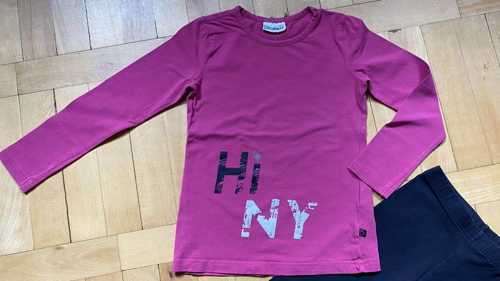 Zestaw koszulka i legginsy Coccodrillo r. 110