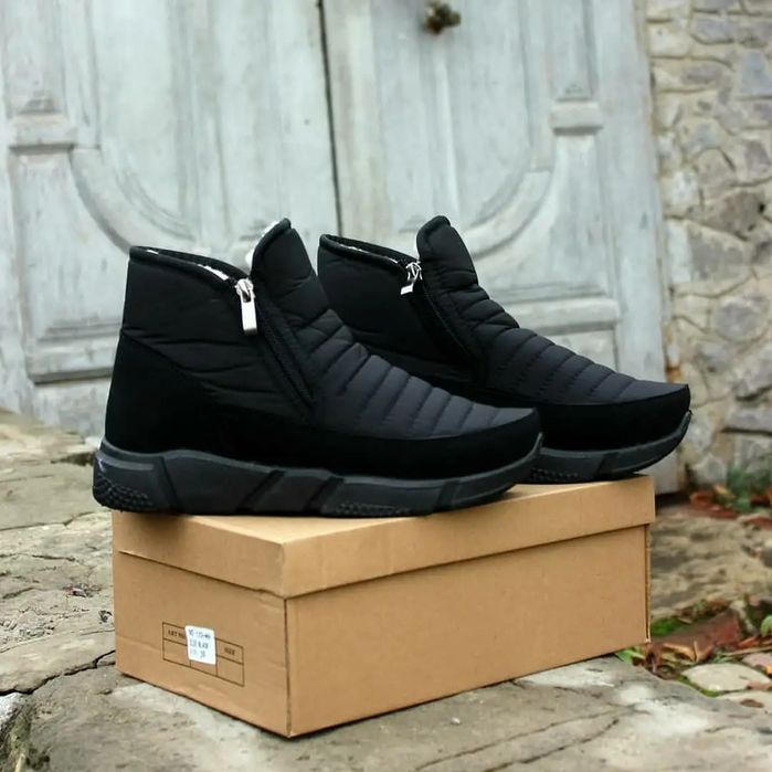 Чоловічі зимові черевики на хутрі термочеревики