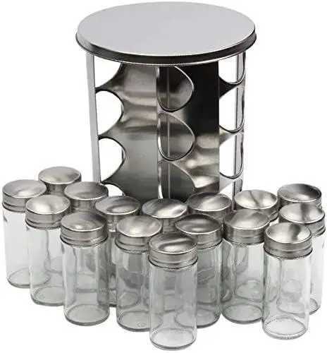 Спецовница UNIQUE UN-1303* 16в1 круглая, органайзер для специй