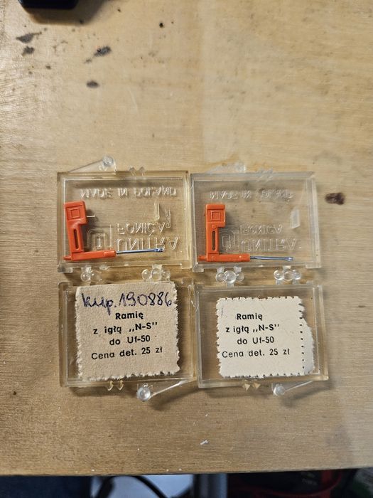 Unitra Fonica Uf-50 igła gramofonowa nowa 2 szt