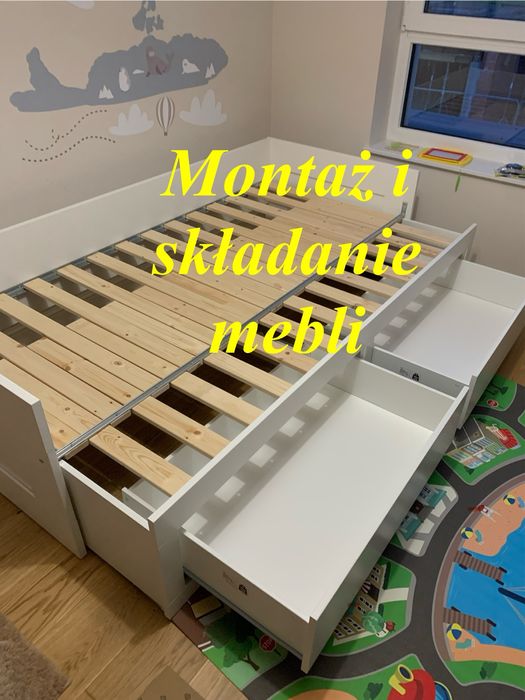 SKŁADANIE MEBLI IKEA, AGATA itd. Montaź, Skręcenie szafy,komody,biurka