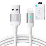 Joyroom kabel USB - Lightning 2.4A A10 Series 1,2m biały
