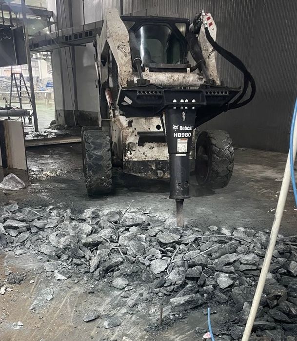 Гідромолот на базі Bobcat