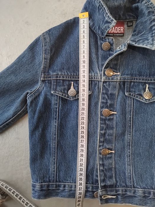 Крута джинсова куртка на зріст 104 см