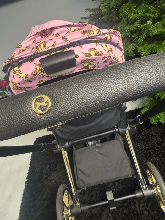 Wózek 2w1 Cybex Priam 2.0 Jeremy Scott Pink Cherubs różowy spacerówka