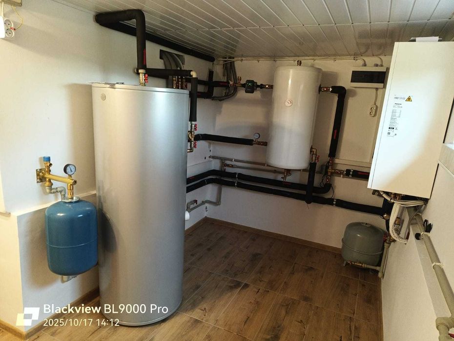 pompa ciepła PANASONIC 12 kW 3 faz. split