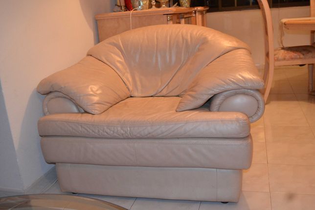 poltrona sofa de couro