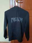 CUSTOM PROBLEM PRO8L3M bluza z kapturem czarna S NEWYORKER