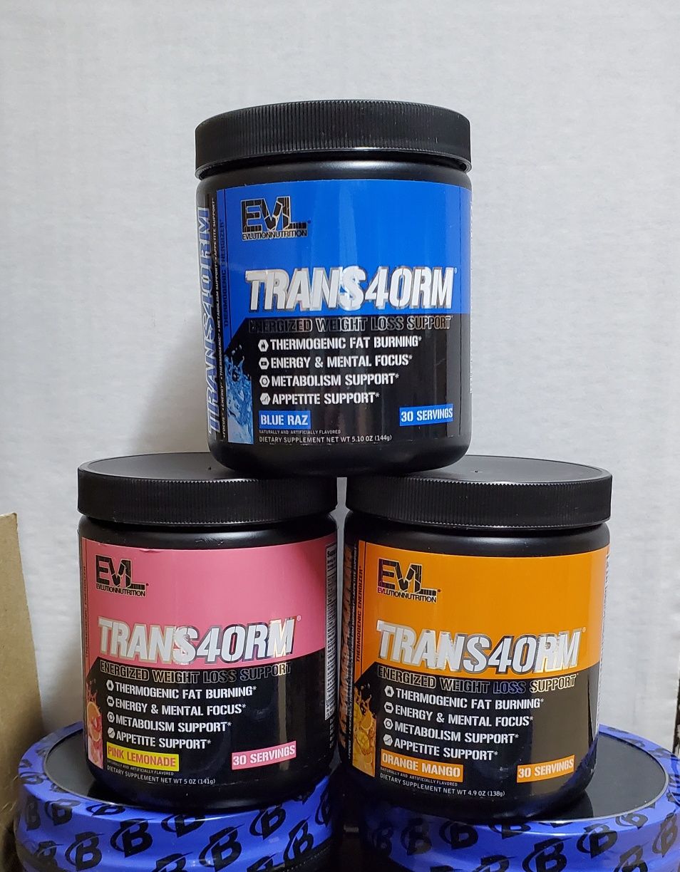 EVL Trans4orm Powder 30ser ( Жиросжигатель) сроки до конца 03.2024