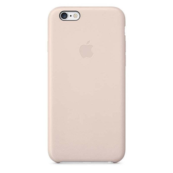 Leather Case iPhone 6 Plus Soft Pink