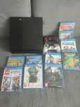 Konsola PS4 fat, 2 pady i 10 gier