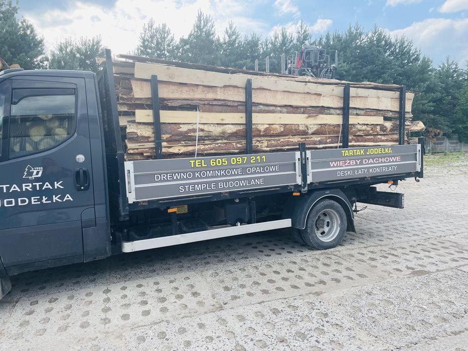 Drewno opałowe grube zrzyny sosnowe Kielce