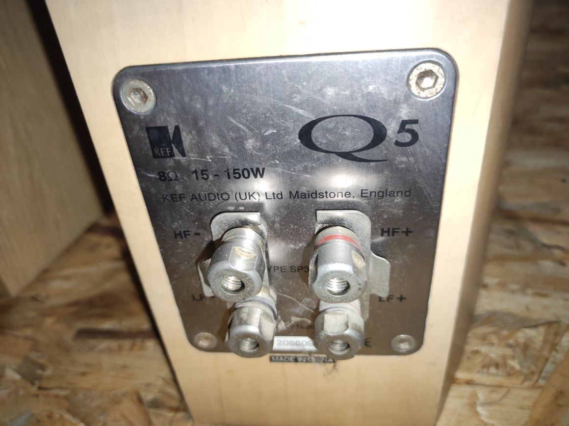 Głośniki KEF Q6c, Q5 + kino domowe Denon AVR-1707
