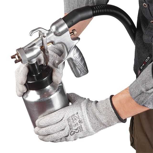 Краскопульт электрический. HVLP 600 Вт, форс. 1.8 мм,INTERTOOL DT-5060