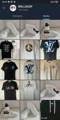 Dior / Balenciaga / Louis Vuitton / Off white / Palm angels  - Tshirt