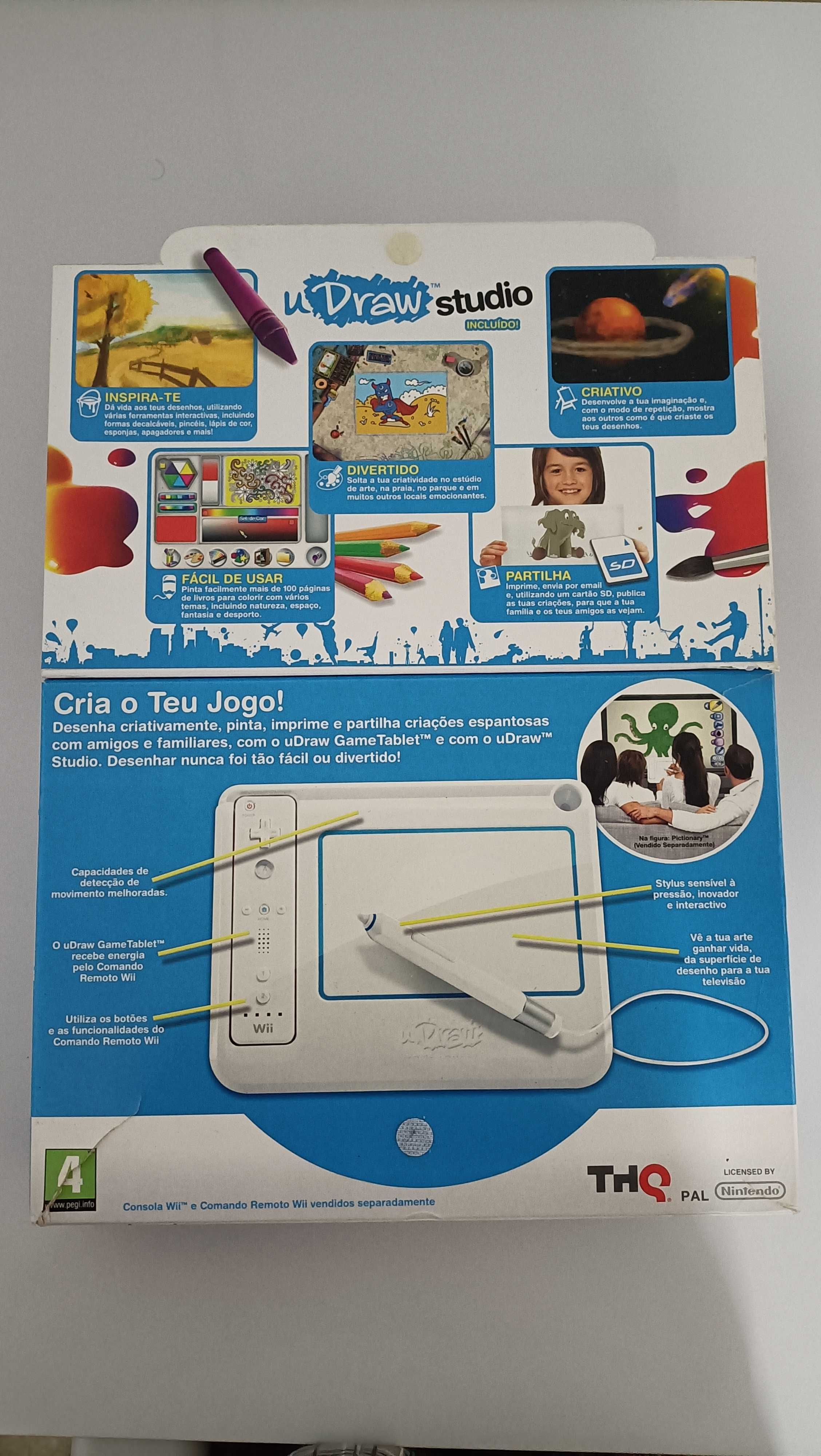 Jogo Nintendo Wii + tablet (ou troco)