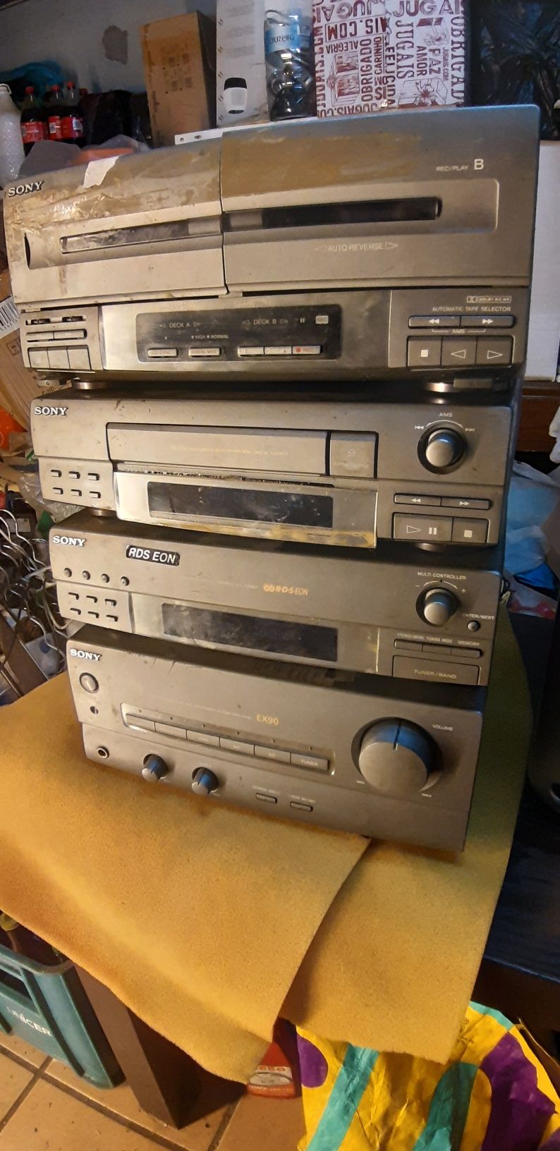 Aparelhagem Sony. 4 elementos.
