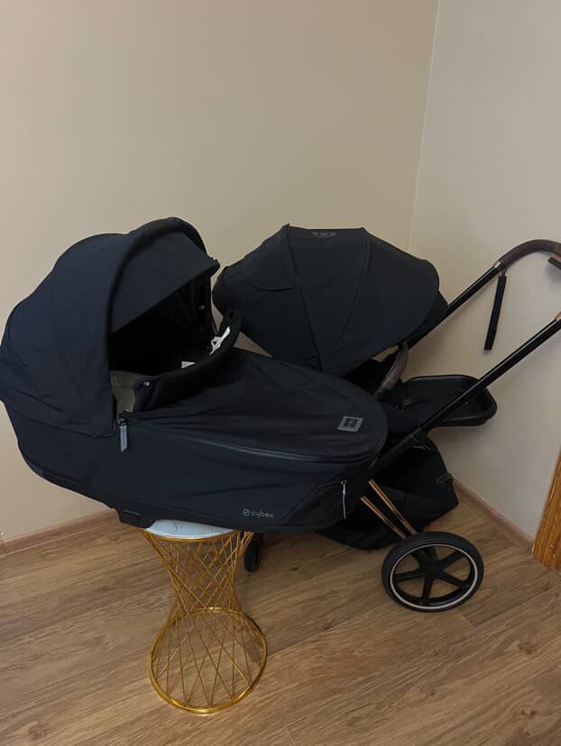 Продам коляску Cybex Priam Rose Gold 2в1
