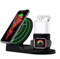 Док-станция беспроводная зарядка Wireless Fast Charger 3 в 1