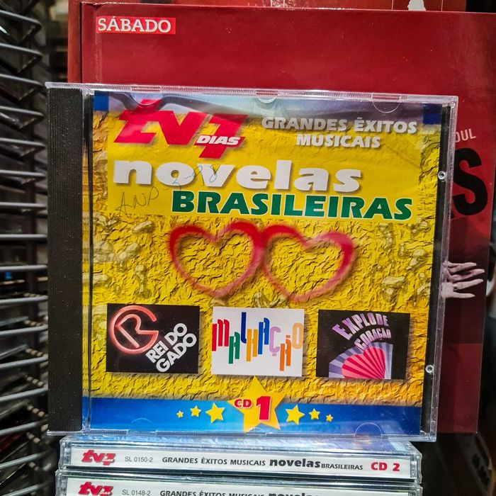 CD “Novelas Brasileiras – Grandes Êxitos Musicais – CD 1” (Near Mint)