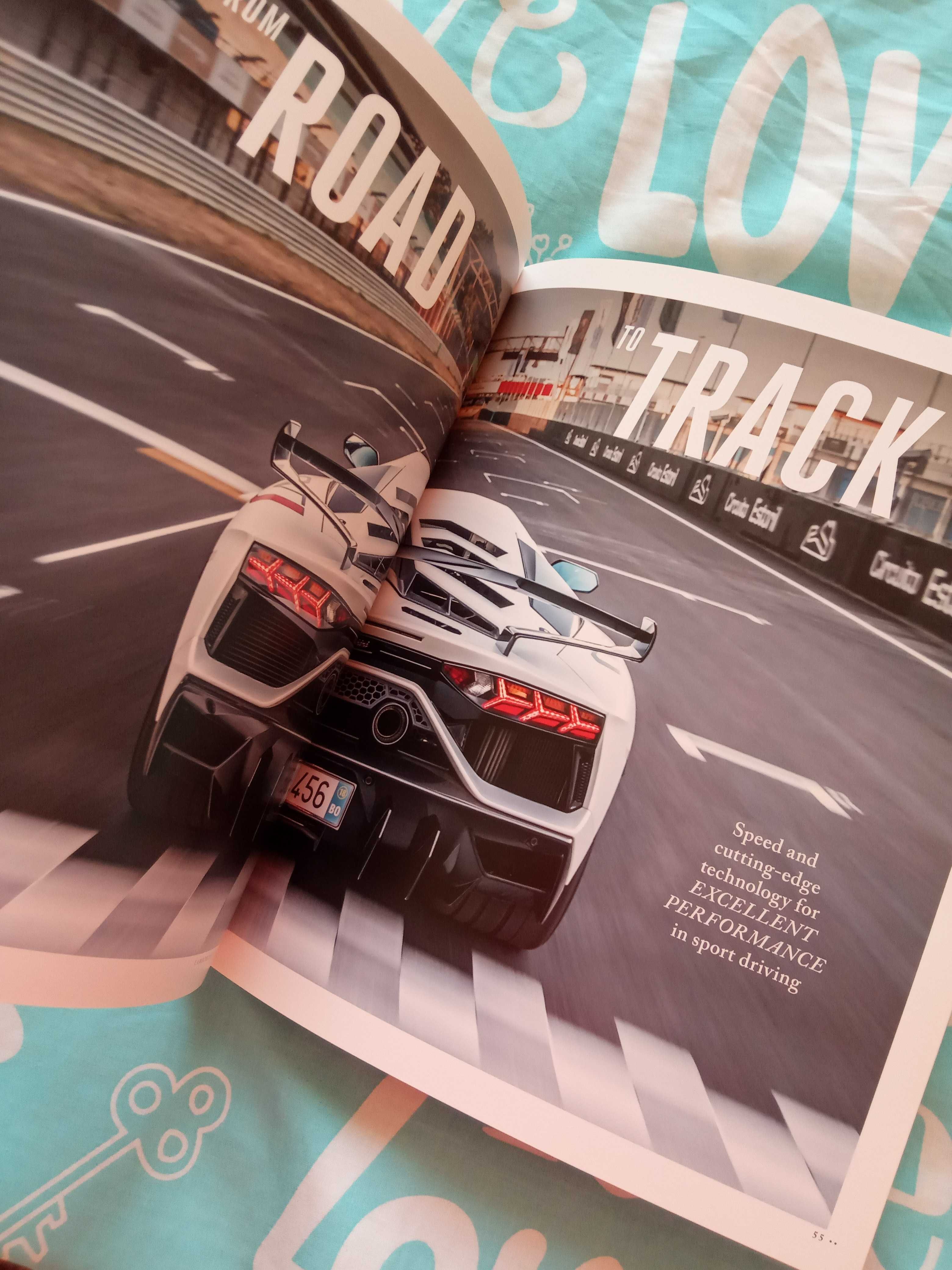 Каталог Lamborghini ламба, привезено з Катару, новий.