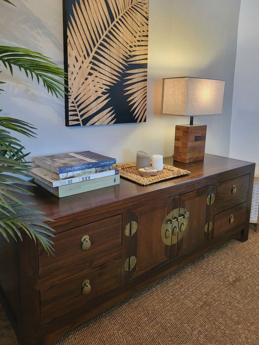 aparador, consola, movel tv, armario, oriental, rustico